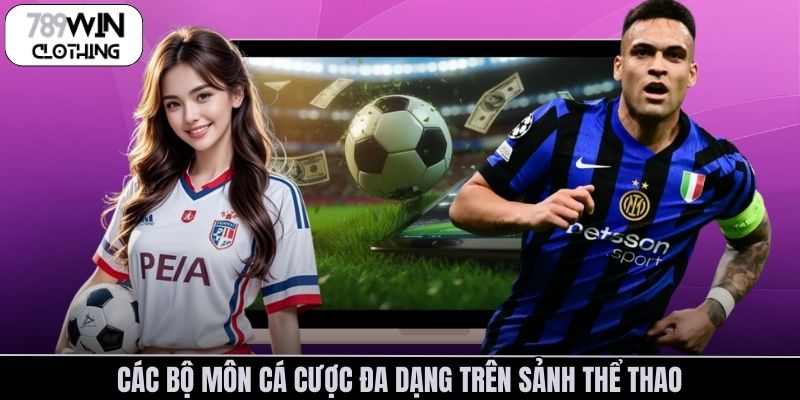 Các bộ môn cá cược đa dạng trên sảnh thể thao