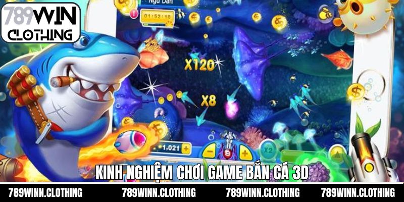 Kinh nghiệm hữu ích khi tham gia bắn cá 3D thắng lớn