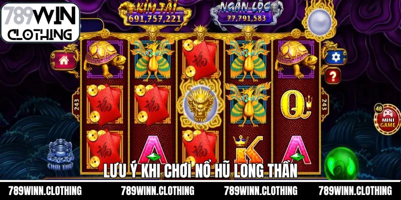 Những điều cần lưu ý khi tăng khả năng chơi nổ hũ long thần